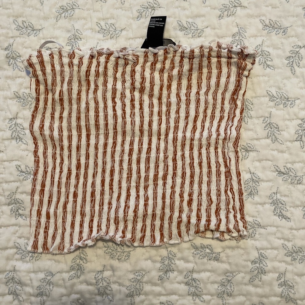 Forever 21 Smocked Tube Top